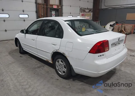 2002 Honda Civic Lx from USA, damaged, VIN 2HGES16512H575409